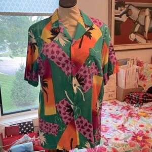 80’s Vintage Hawaiian Shirt! Large